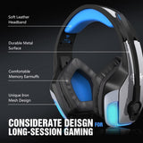 Auriculares Gaming con Cancelación de Ruido y Micrófono para Consolas y PC