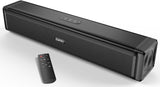 17" Sound Bar for TV - 80W Bluetooth Surround Sound System W/ 4 Powerful Drivers