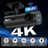 LF10 4K Front Dashcam with Loop Recording and Automatic Overwrite for Enhanced Vehicle Safety