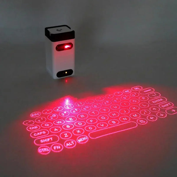 Bluetooth Virtual Laser Keyboard and Mouse Projector for Mobile Devices and Laptops